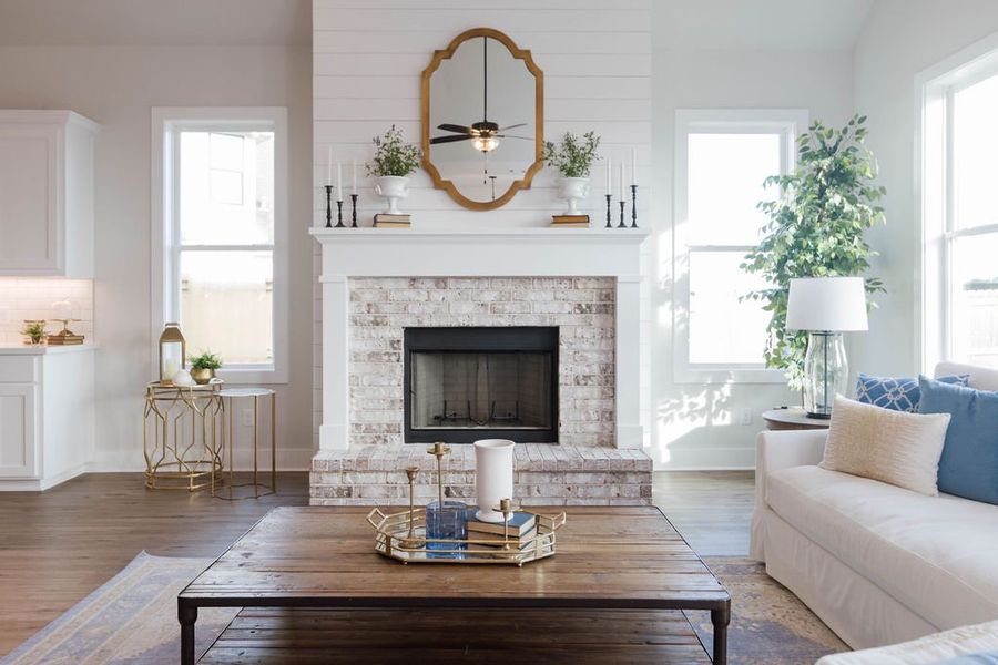 Representative furnished interior of a home built from the The Lydia by Reece Homes in Harvest Meadows, Bryan (Image 11).