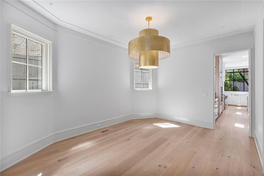 Furnished interior view inside a new home in , Atlanta (Image 33).