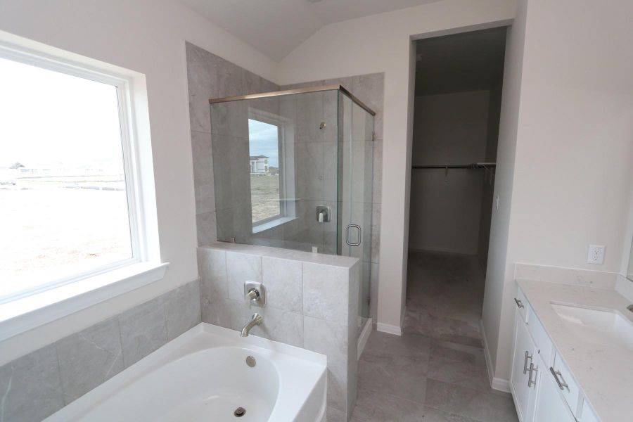 Furnished interior view inside a new home in Austin Point, Richmond (Image 7).