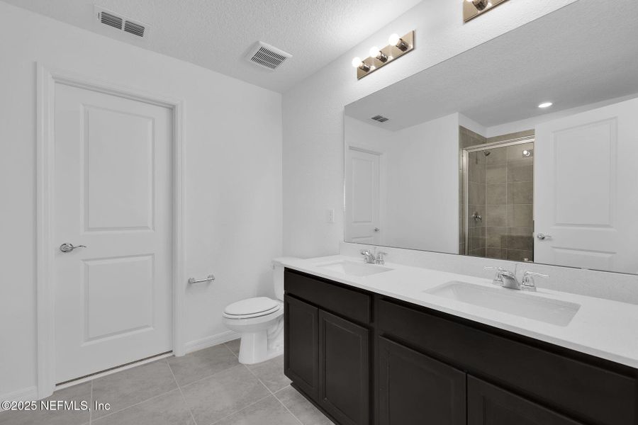 Furnished interior view inside a new home in Wells Landing, Jacksonville (Image 7).