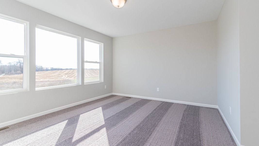 Representative unfurnished interior of a home built from the The Winslow by Norfolk Homes in Valleys, Jackson (Image 106).