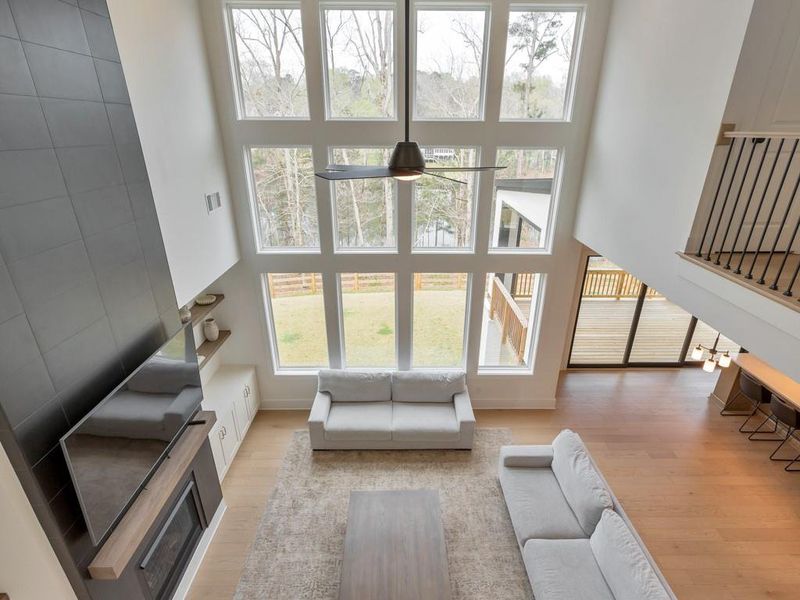 Furnished interior view inside a new home in , Woodstock (Image 51).