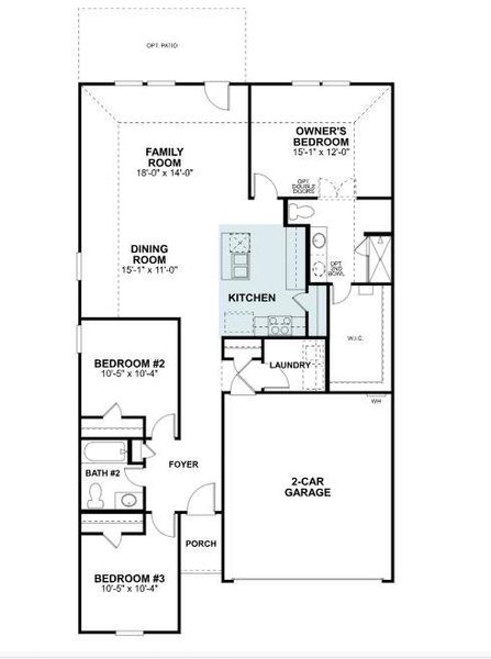 2D floor plan layout of this home in Marble Creek Crossing, Austin, TX (Image 4). 2D floor plan layout of this home in Marble Creek Crossing, Austin, TX (Image 4).