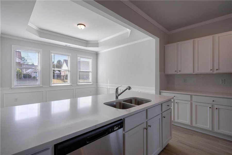 Furnished interior view inside a new home in , Social Circle (Image 5). Furnished interior view inside a new home in , Social Circle (Image 5).