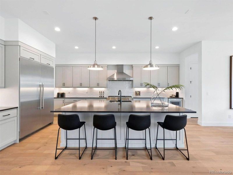 Furnished interior view inside a new home in , Denver (Image 35).