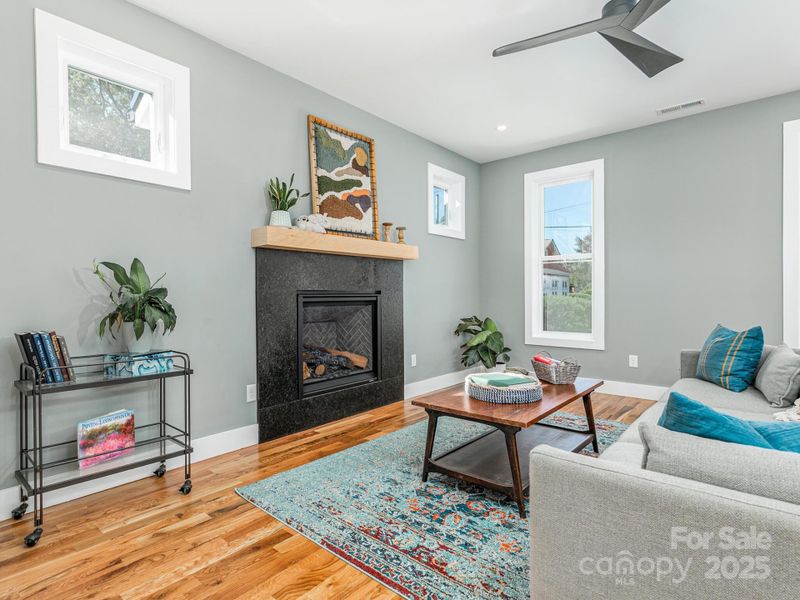 Furnished interior view inside a new home in , Asheville (Image 8).