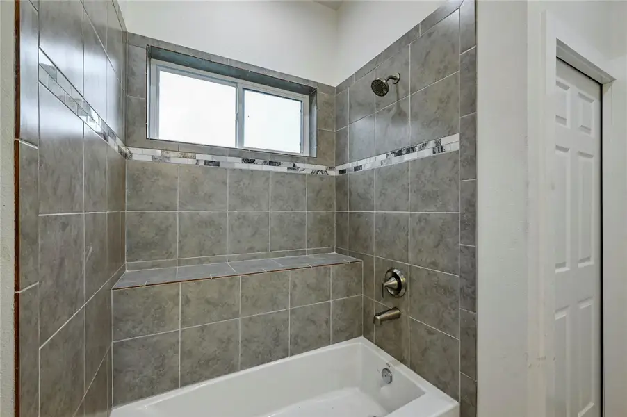Full bath with  shower combination
