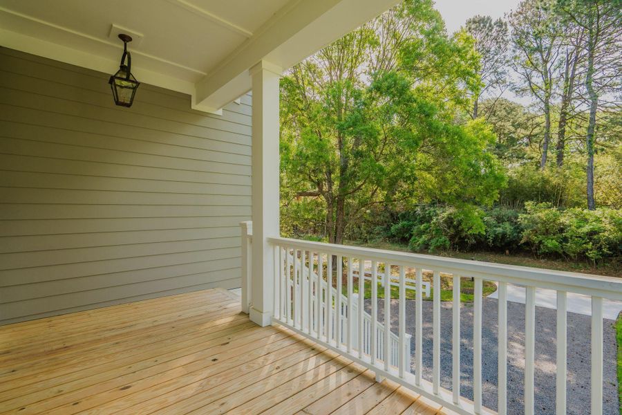 Exterior details and patio area of a home in , Johns Island (Image 40).