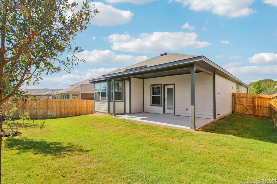 Exterior details and patio area of a home in Royal Crest, San Antonio (Image 26). Exterior details and patio area of a home in Royal Crest, San Antonio (Image 26).