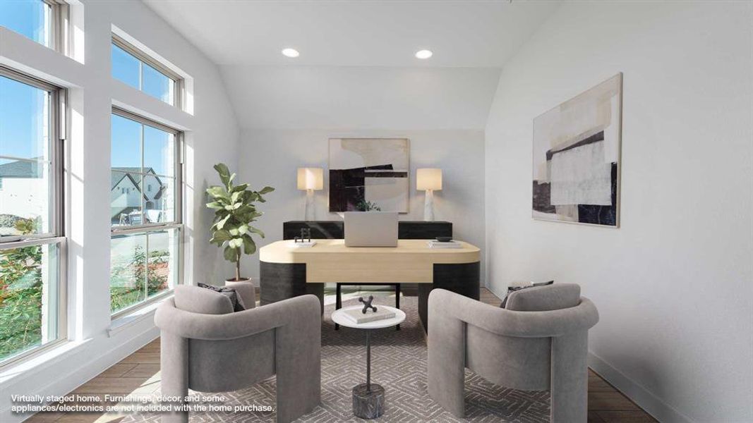 Furnished interior view inside a new home in Hillstead 50', Lavon (Image 10).