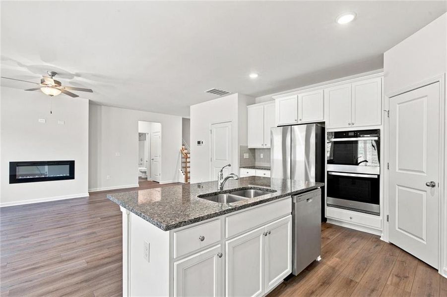 Furnished interior view inside a new home in , Lawrenceville (Image 14). Furnished interior view inside a new home in , Lawrenceville (Image 14).