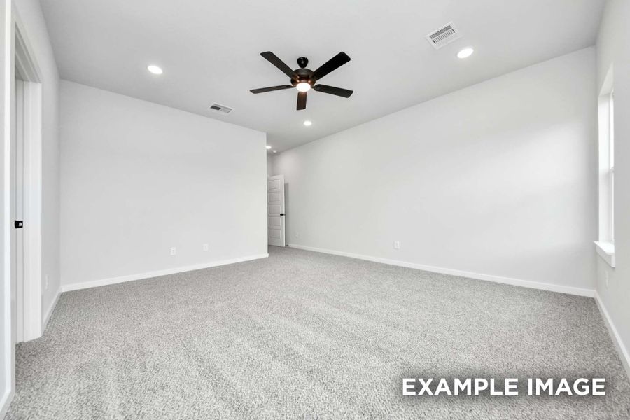 Representative unfurnished interior of a home built from the The Sorrento E by Davidson Homes LLC in Sundance Cove, Crosby (Image 38). Representative unfurnished interior of a home built from the The Sorrento E by Davidson Homes LLC in Sundance Cove, Crosby (Image 38).