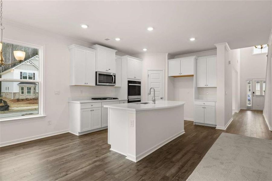 Furnished interior view inside a new home in Wildwood, Covington (Image 4).