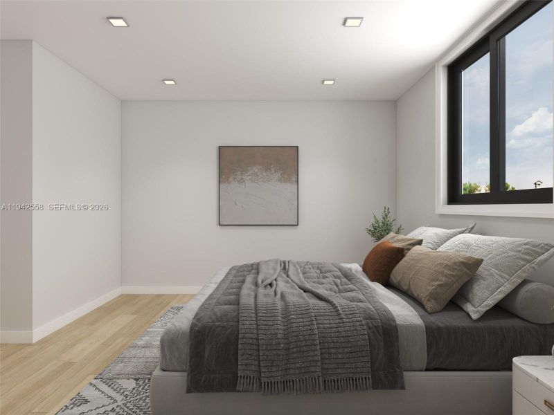 Furnished interior view inside a new home in , Fort Lauderdale (Image 12).