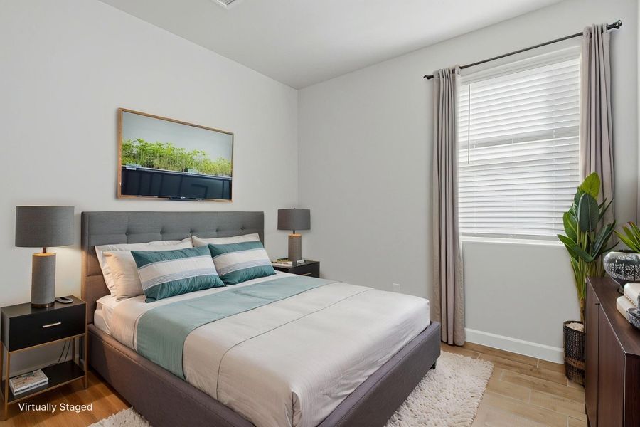 Furnished interior view inside a new home in Paseo Del Este, El Paso (Image 10).