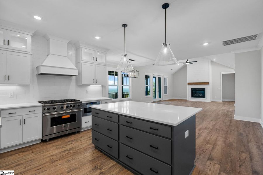 Furnished interior view inside a new home in Greenville County Homes, Landrum (Image 9).
