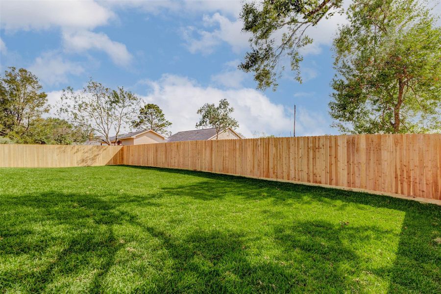 Exterior details and patio area of a home in , Rosharon (Image 24). Exterior details and patio area of a home in , Rosharon (Image 24).