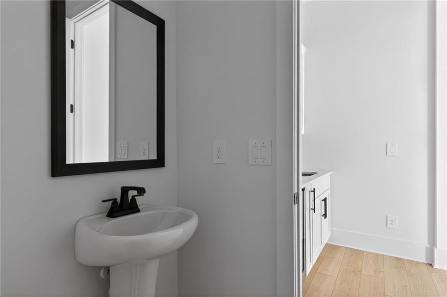 Furnished interior view inside a new home in , Suwanee (Image 9).