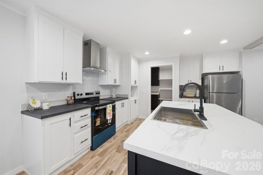 Furnished interior view inside a new home in , Morganton (Image 5).