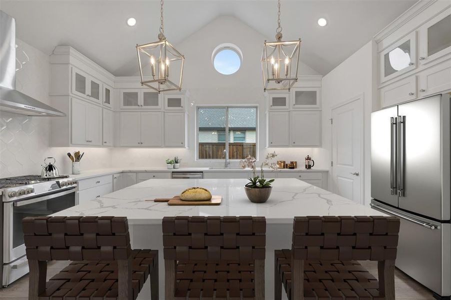 Furnished interior view inside a new home in Gateway Parks, Forney (Image 10).