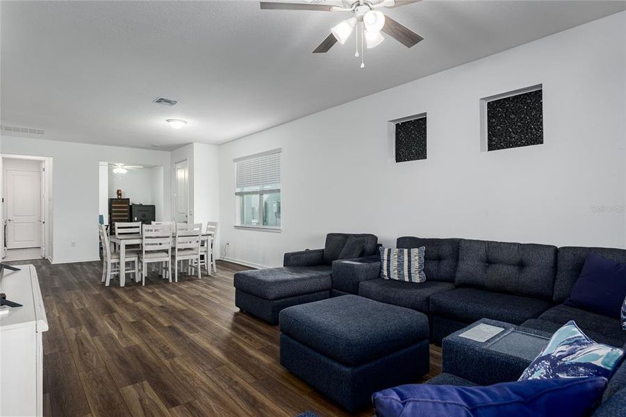 Furnished interior view inside a new home in Del Webb BayView, Parrish (Image 10).