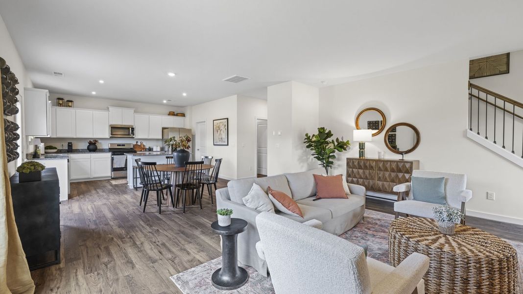 Furnished interior view inside a new home in Fairview Hills, Cleveland (Image 24).