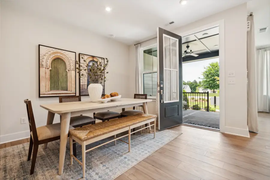 Furnished interior view inside a new home in Seven Oaks, Belmont (Image 4).