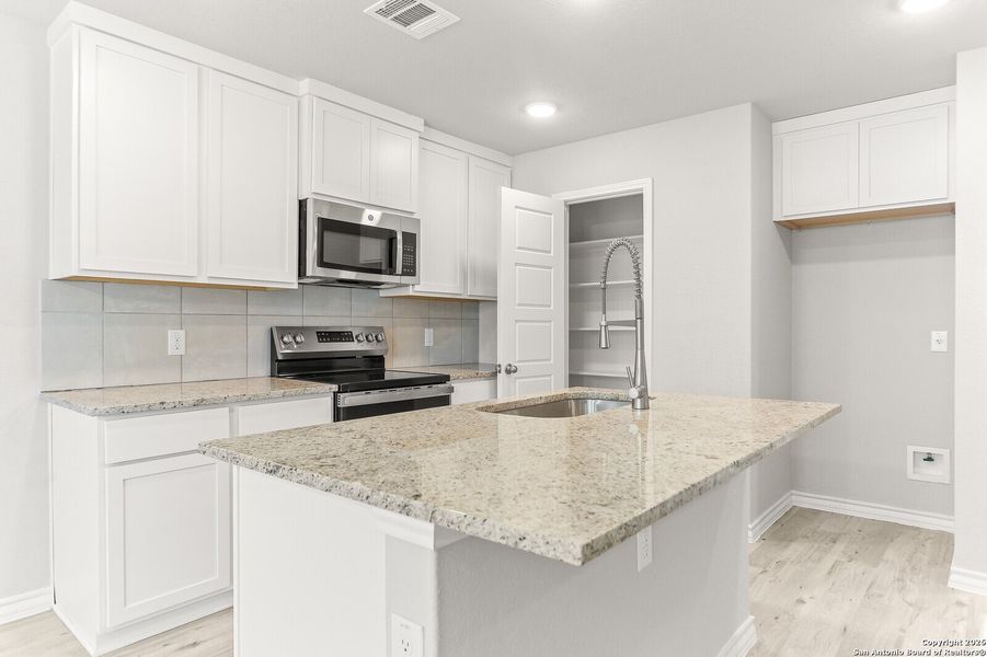 Furnished interior view inside a new home in , San Antonio (Image 6).