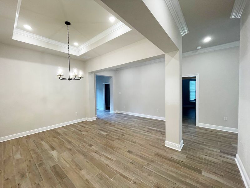 Spacious, unfurnished interior of a new home in Iron Rock, Cantonment (Image 5).