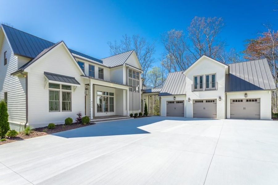 Representative exterior photo of a completed home built from the Farmington by Riverstone Construction, LLC in Jasper Highlands, Guild, TN (Image 2). Representative exterior photo of a completed home built from the Farmington by Riverstone Construction, LLC in Jasper Highlands, Guild, TN (Image 2).