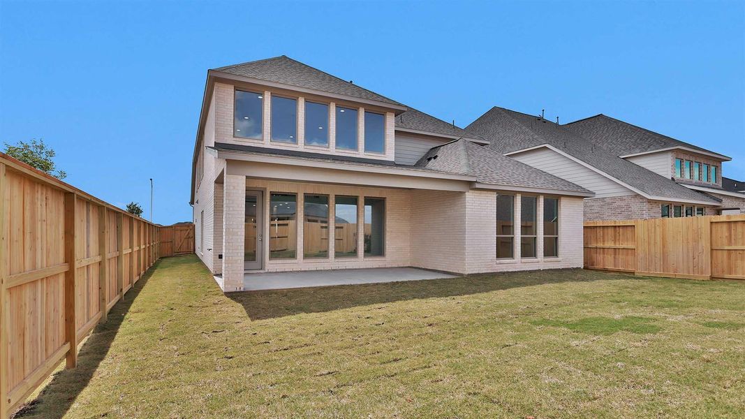 Exterior details and patio area of a home in Jordan Ranch, Fulshear (Image 3). Exterior details and patio area of a home in Jordan Ranch, Fulshear (Image 3).