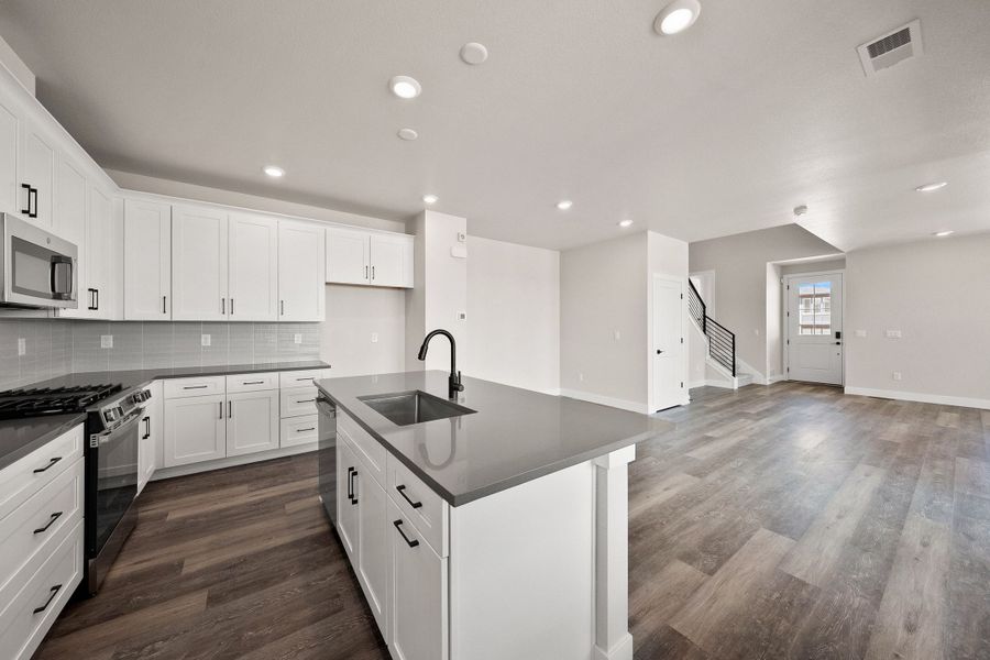 Furnished interior view inside a new home in Trumark Homes at Sterling Ranch, Littleton (Image 7).
