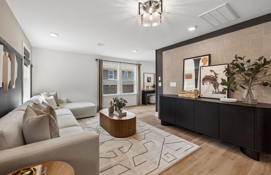 Representative furnished interior of a home built from the Mystique by John Wieland in Treymor, Mount Juliet (Image 16).