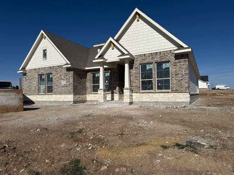 In-progress construction of a new home in Fairview Meadows, New Fairview, TX (Image 3). In-progress construction of a new home in Fairview Meadows, New Fairview, TX (Image 3).