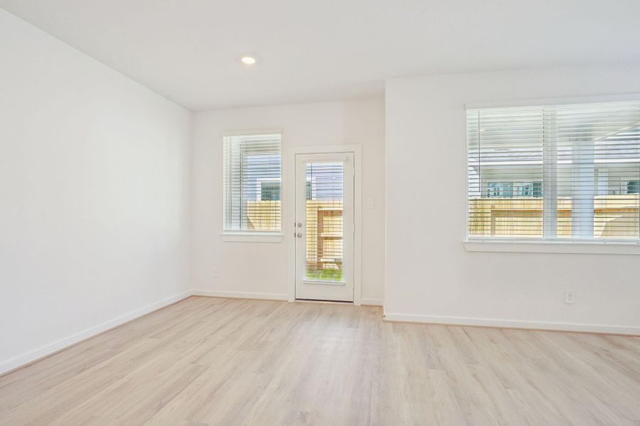 Photo is not of the actual home, but is an inspirational photo of builder’s model home and may depict options, furnishings, and/or decorator features that are not included