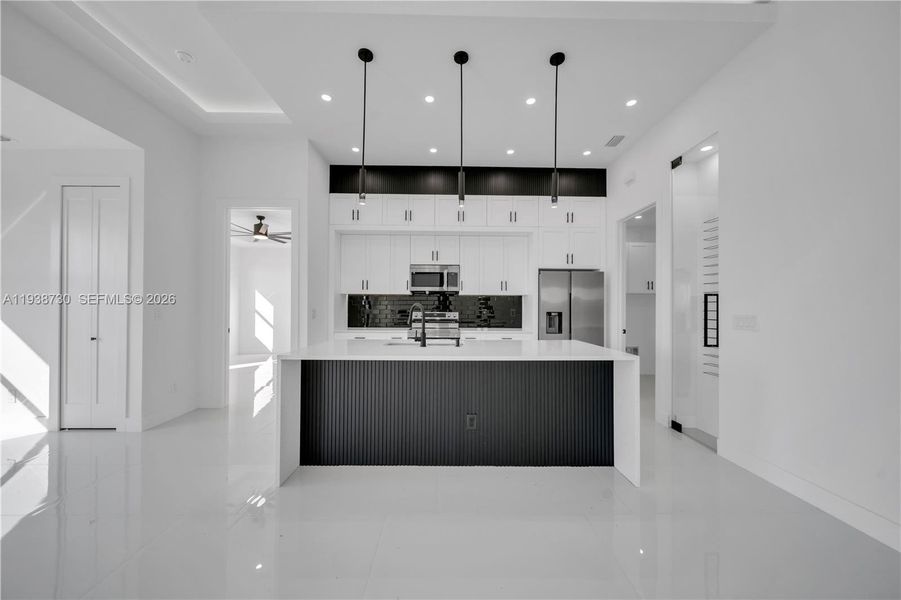 Furnished interior view inside a new home in , Cape Coral (Image 19).