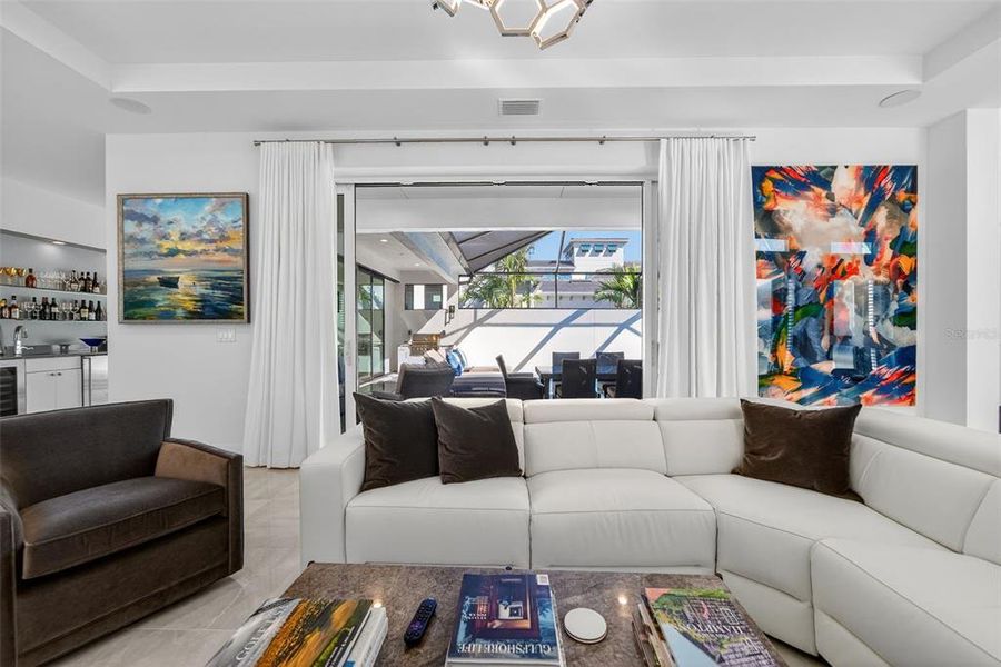 Furnished interior view inside a new home in Aqua Single Family Homes, Bradenton (Image 4).