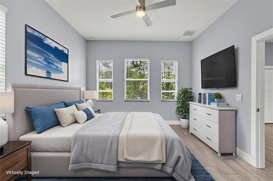 Furnished interior view inside a new home in , Kissimmee (Image 4).