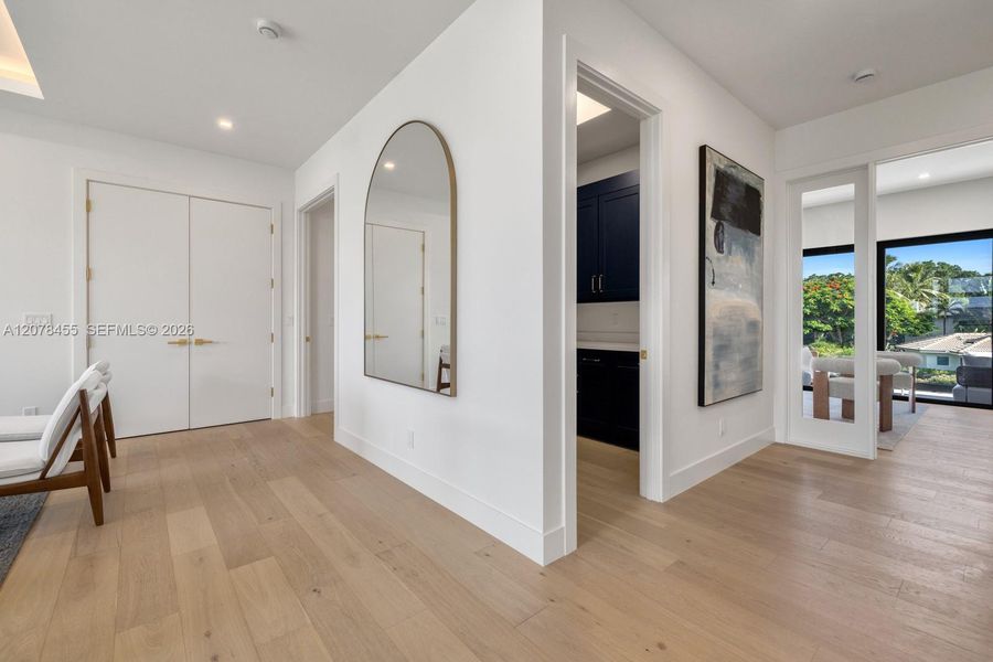 Furnished interior view inside a new home in , Boca Raton (Image 54).