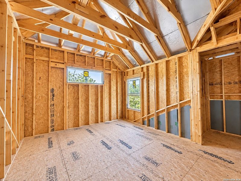 In-progress construction of a new home in , New Braunfels, TX (Image 23).