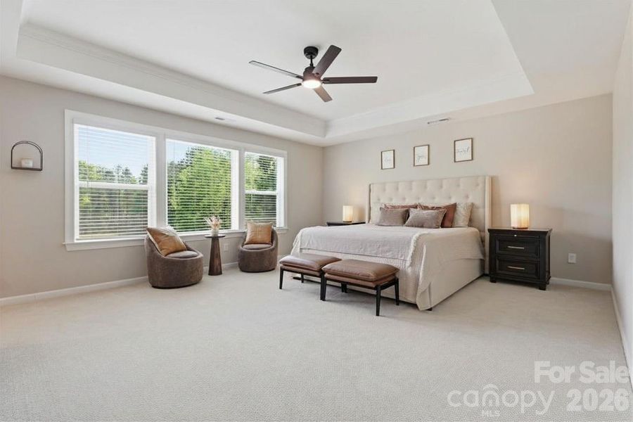 Furnished interior view inside a new home in , Charlotte (Image 25).