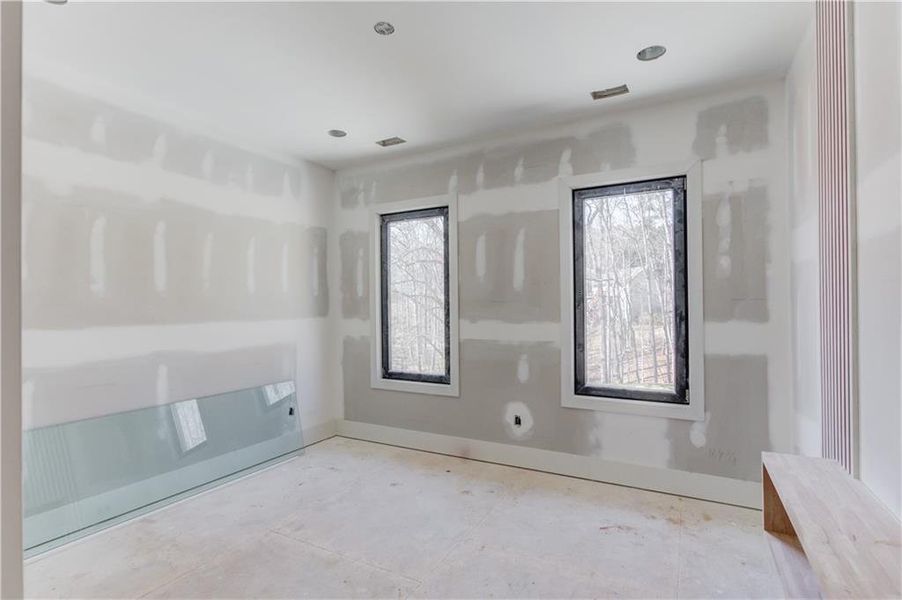 In-progress construction of a new home in , Sugar Hill, GA (Image 25).