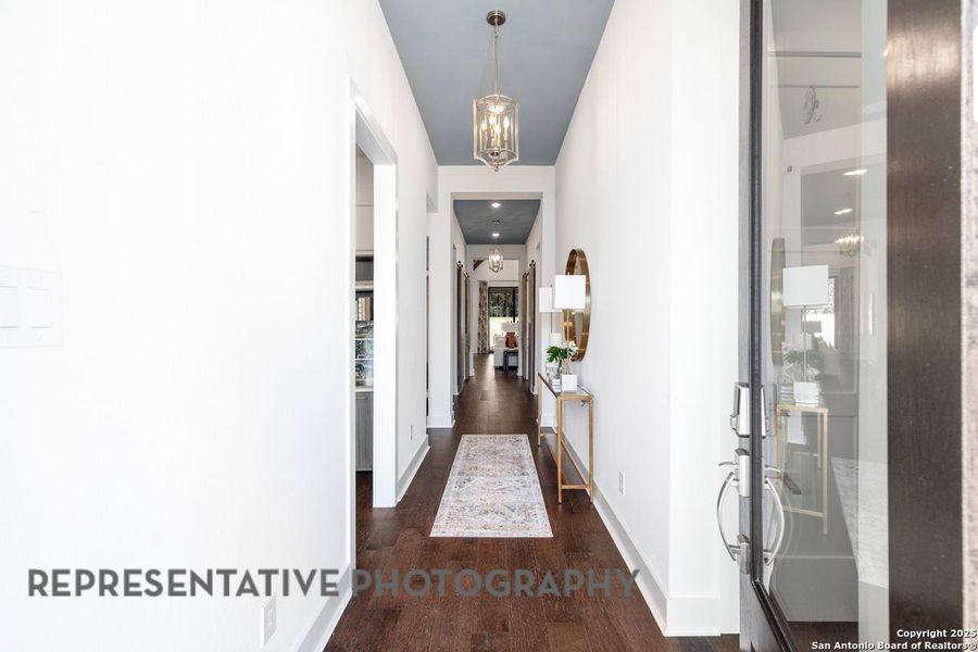 Furnished interior view inside a new home in Meyer Ranch, New Braunfels (Image 12). Furnished interior view inside a new home in Meyer Ranch, New Braunfels (Image 12).