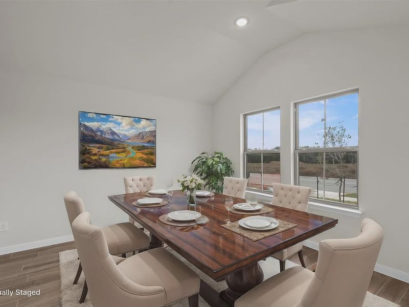 Representative furnished interior of a home built from the Lexington 2012 S by Saratoga Homes in Butler Farms, Liberty Hill (Image 14).