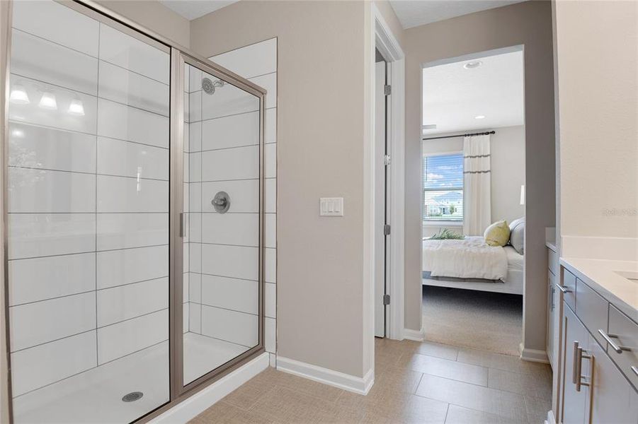 Furnished interior view inside a new home in Seminole Palms, Palm Coast (Image 14).