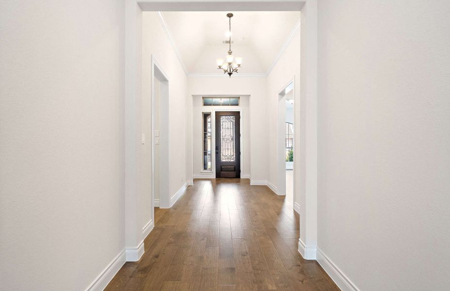 Representative unfurnished interior of a home built from the 2500 by Ravenna Homes in The Highlands 55′, Porter (Image 17). Representative unfurnished interior of a home built from the 2500 by Ravenna Homes in The Highlands 55′, Porter (Image 17).