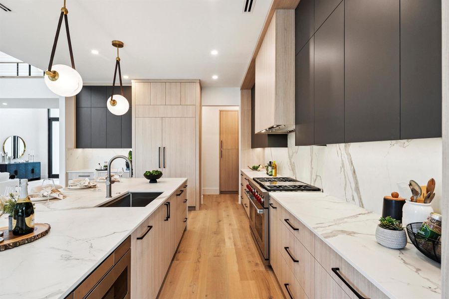 Furnished interior view inside a new home in , West Palm Beach (Image 28).