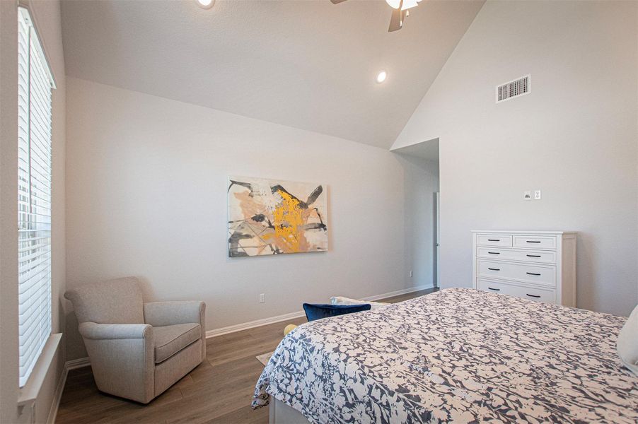 Furnished interior view inside a new home in Sage Hollow, Kyle (Image 16).