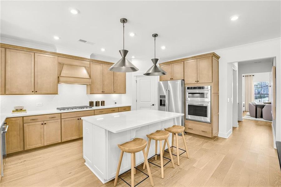 Furnished interior view inside a new home in Ashworth Estates, Powder Springs (Image 9).