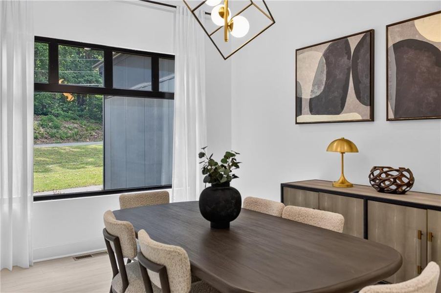 Furnished interior view inside a new home in , Mableton (Image 15).